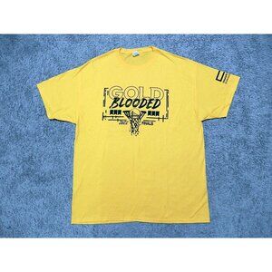 Golden State Warriors Gold Blooded 2022 Finals SGA Hewlett Packard t-shirt sz XL